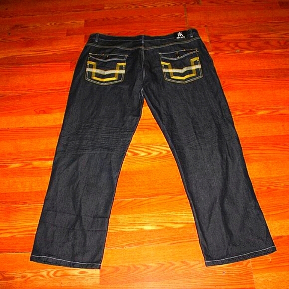 Red Ape Relaxed Fit Dark Wash Jeans | Big & Tall Comfort Denim | Size 48x33 | NW - Picture 2 of 14